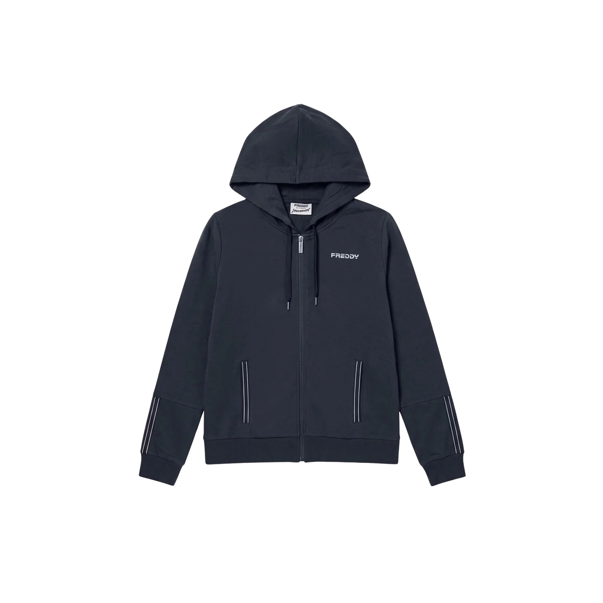 FREDDY FELPA W STRETCH FZ HOODY