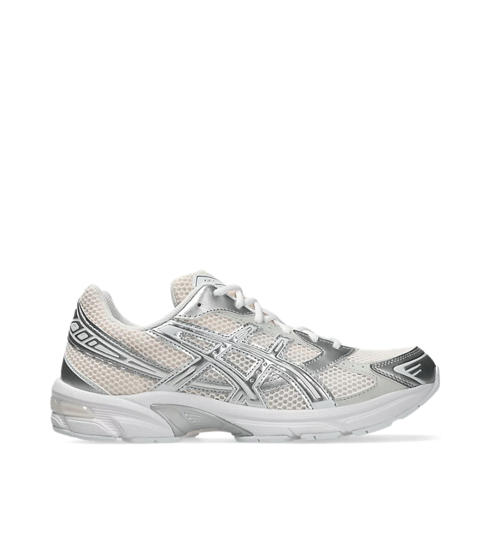 SCARPE ASICS GEL-1130 BIANCO ARGENTO DONNA
