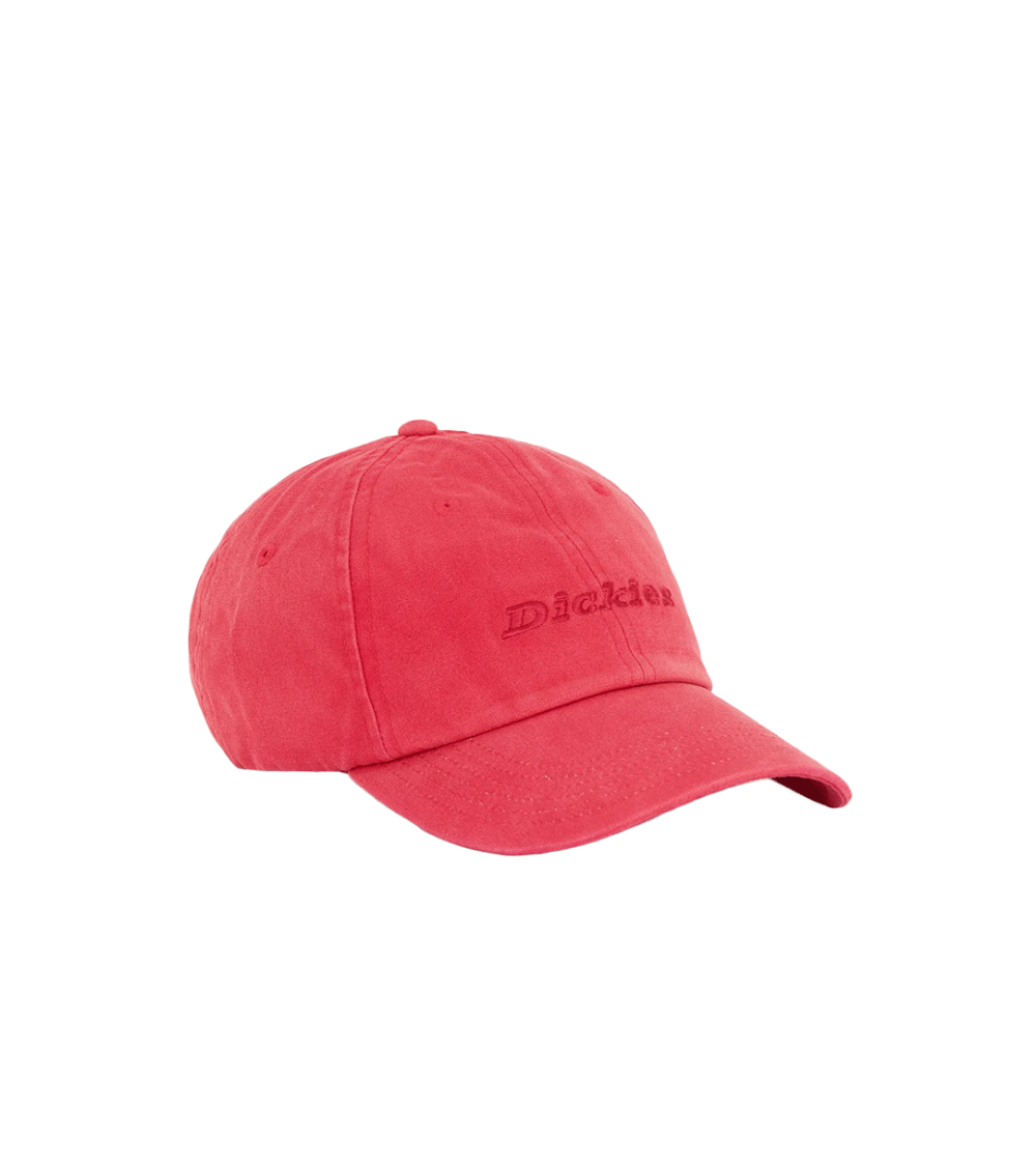 CAP DICKIES MIDDLEWASH WASH DAD RED UNISEX
