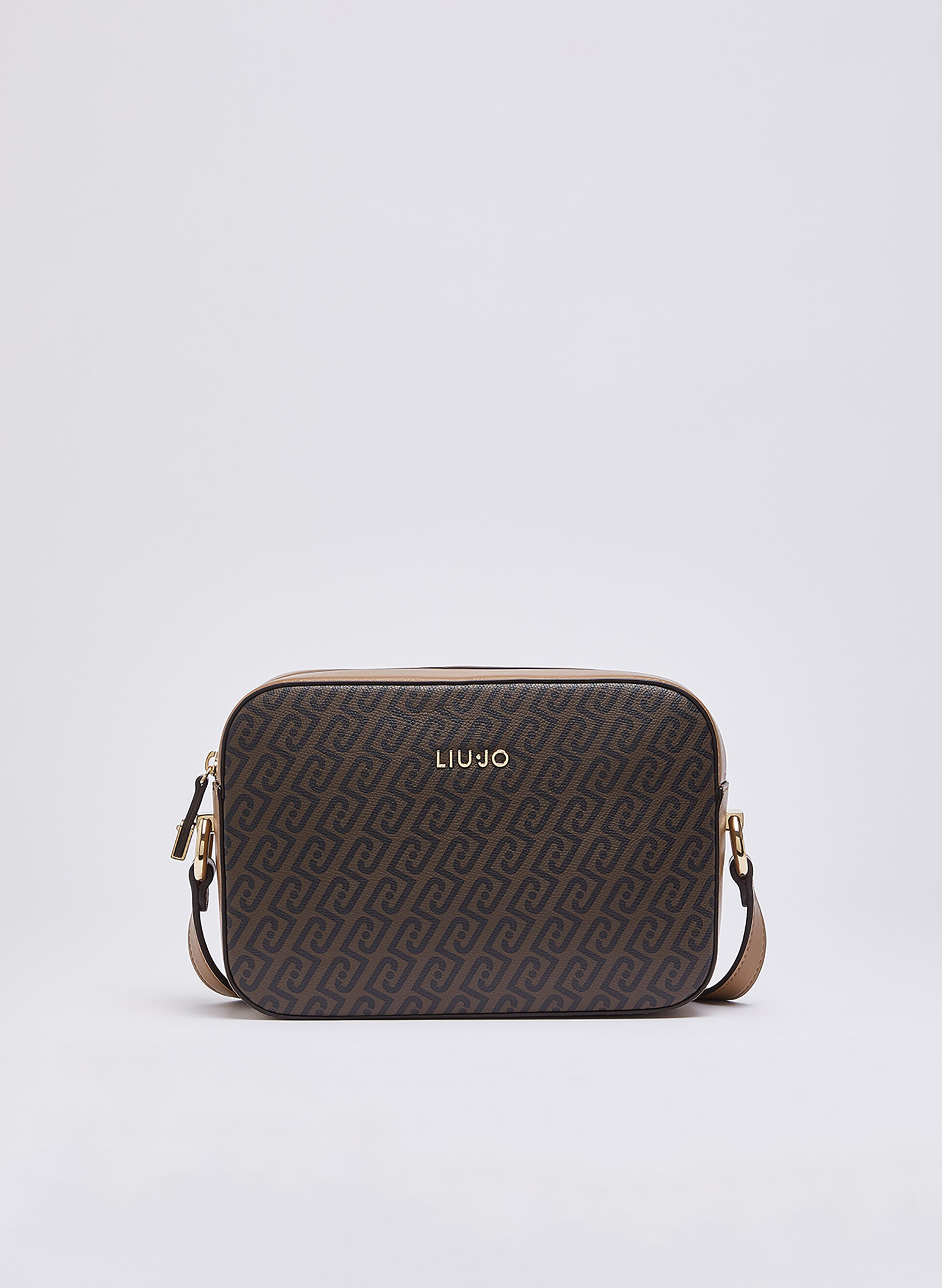 BORSA A TRACOLLA MEDIA MONOGRAM