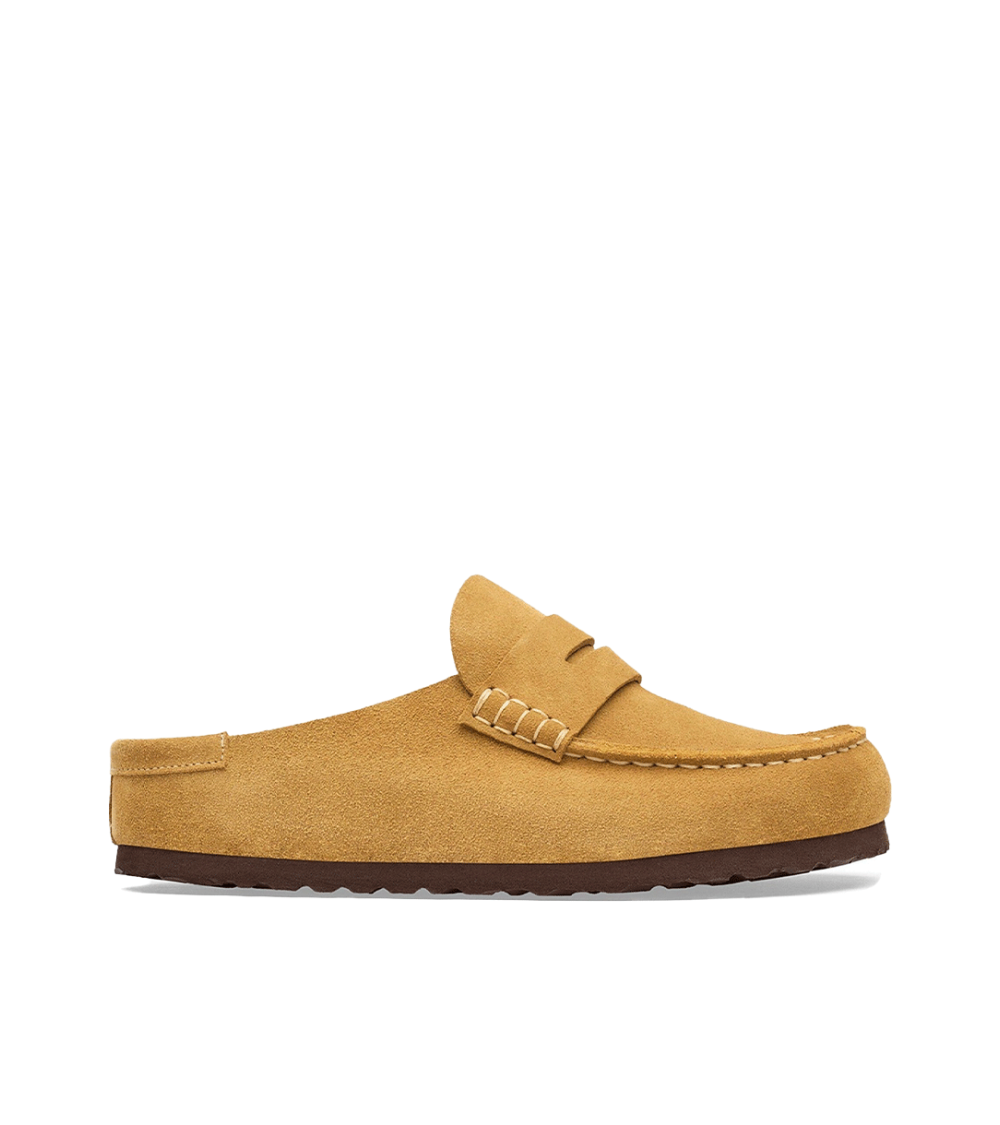 LOAFERS BIRKENSTOCK NAPLES WRAPPED CROK YELLOW WOMEN