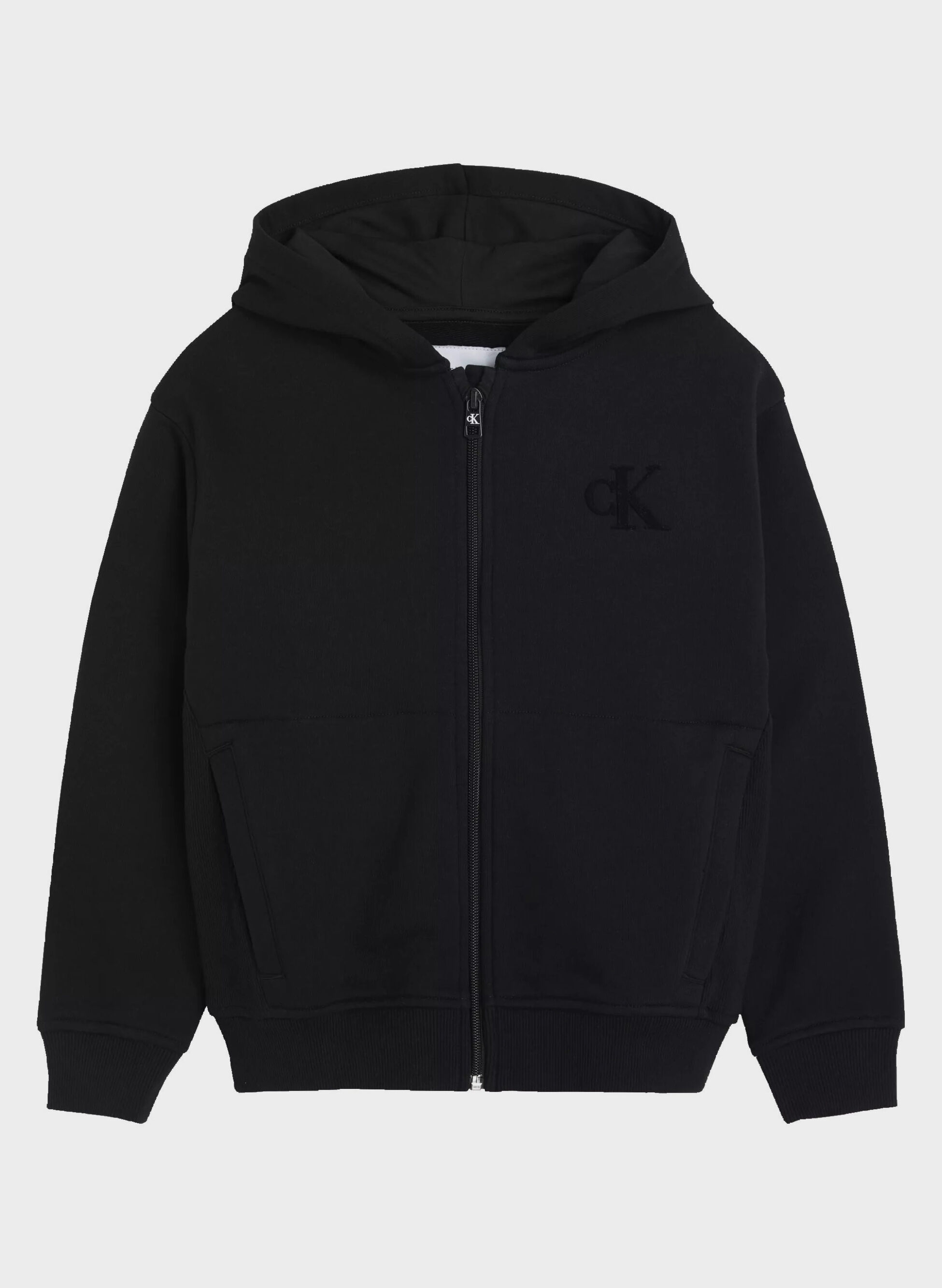 FELPA FULL ZIP MONOGRAM FLOCK RAGAZZO