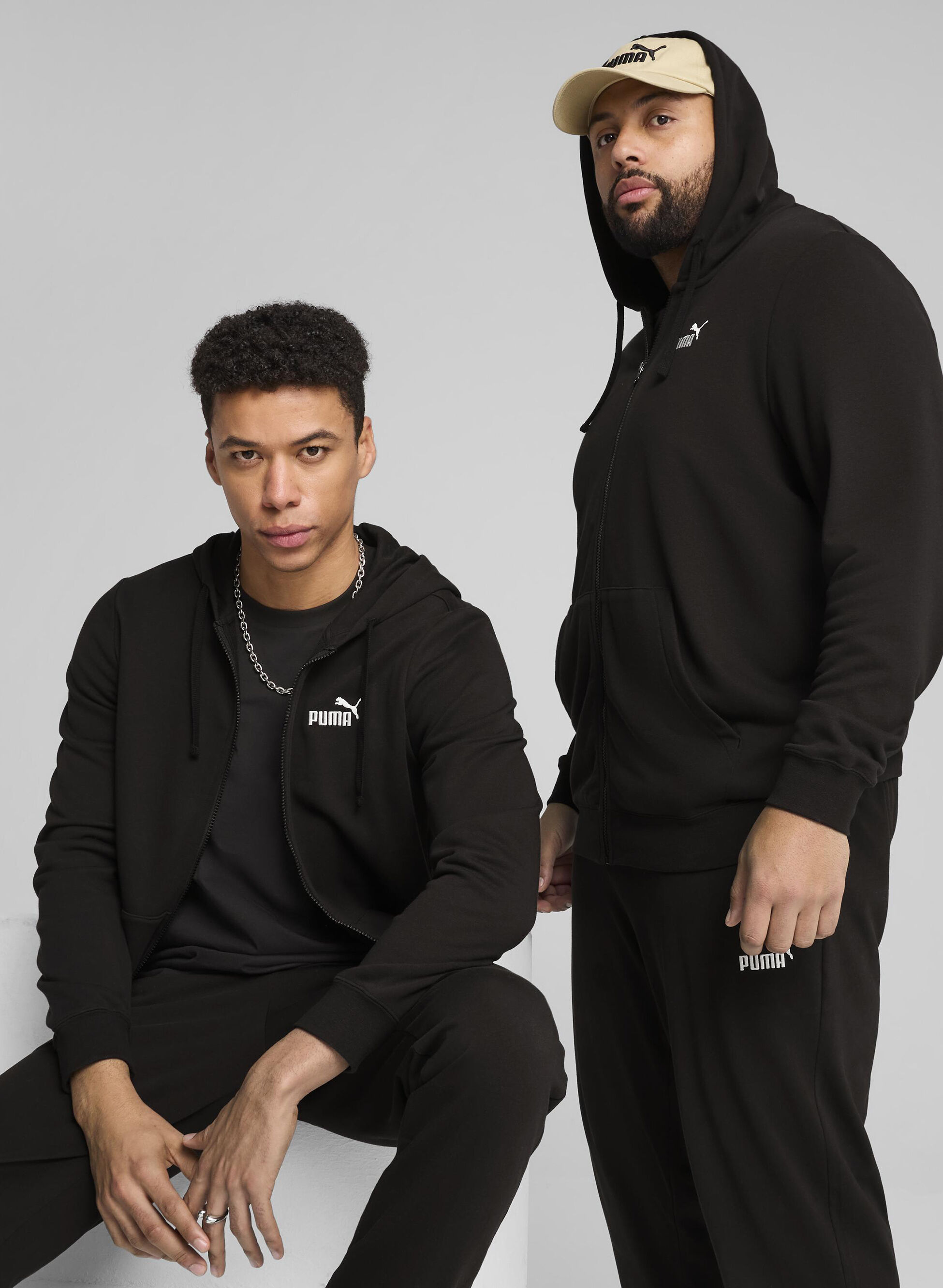 FELPA ESS LOGO FULL ZIP — Sport85