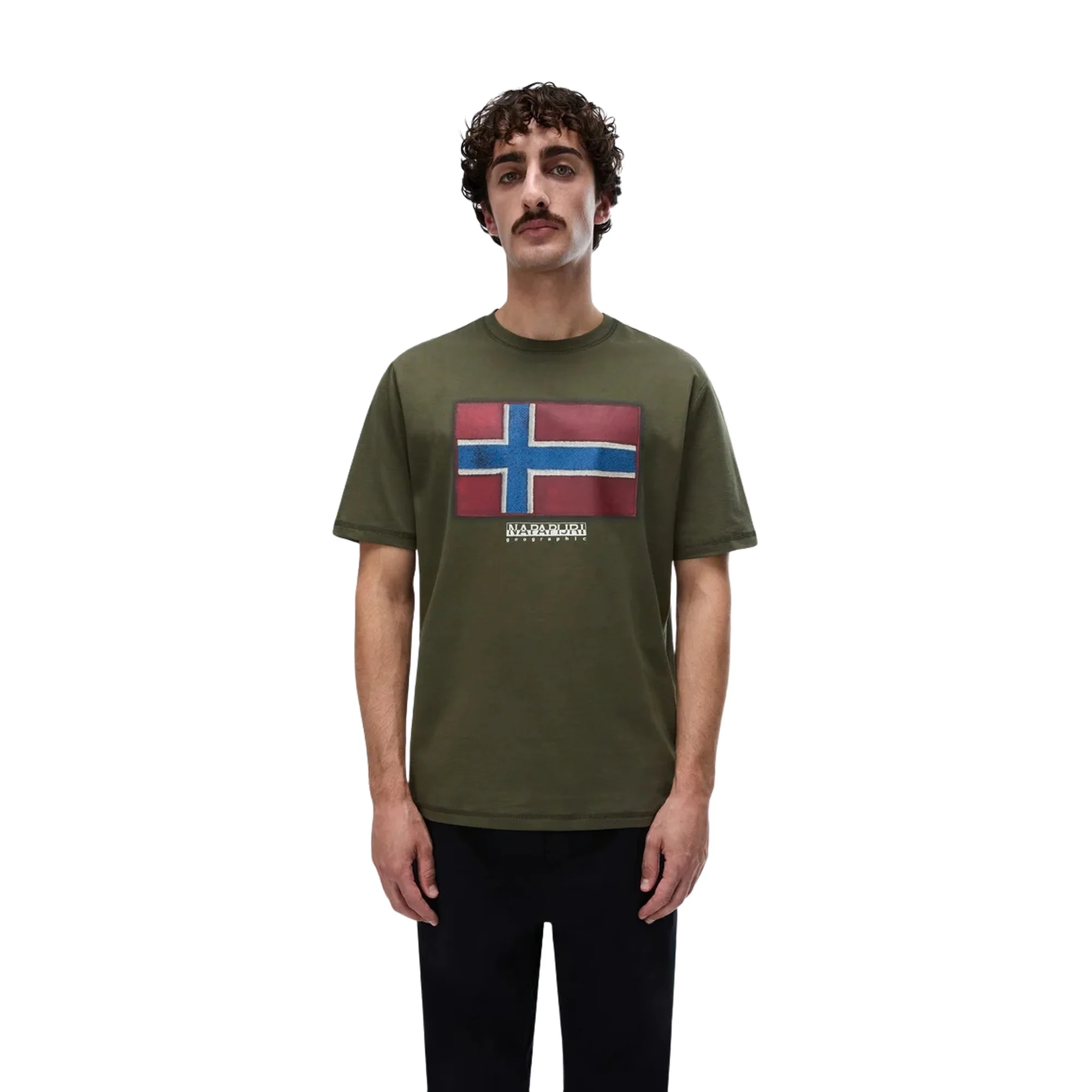 NAPAPIJRI S-FLAG TIKI SHORT SLEEVES — Animasportiva