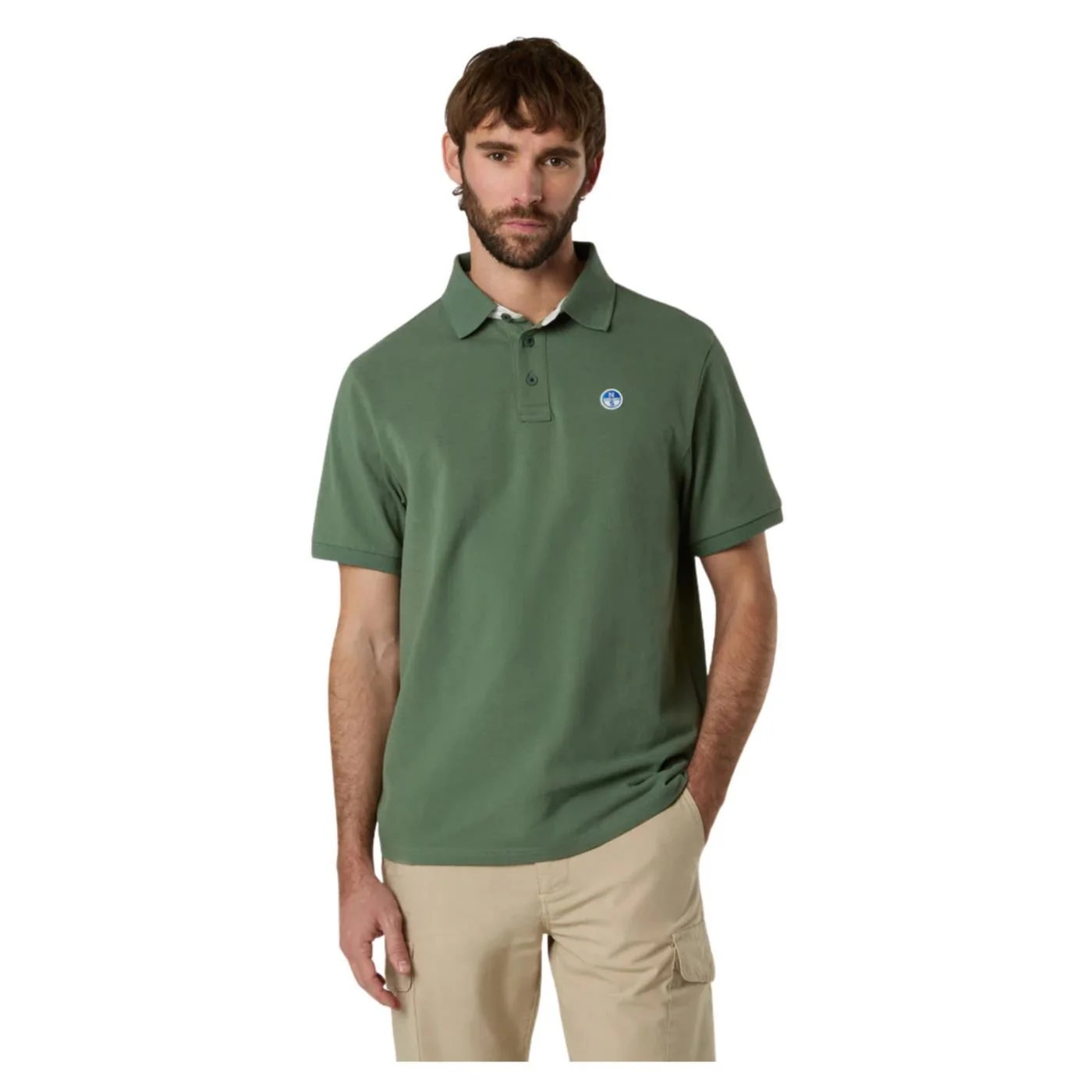 NORTH SAILS POLO MANICHE CORTE