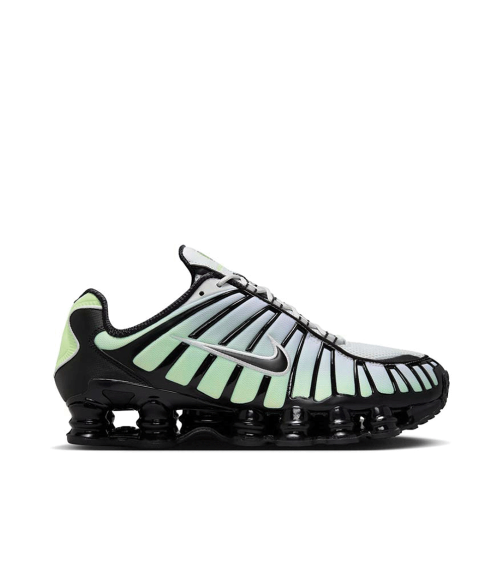 SCARPE NIKE SHOX TL VERDE NERO UOMO