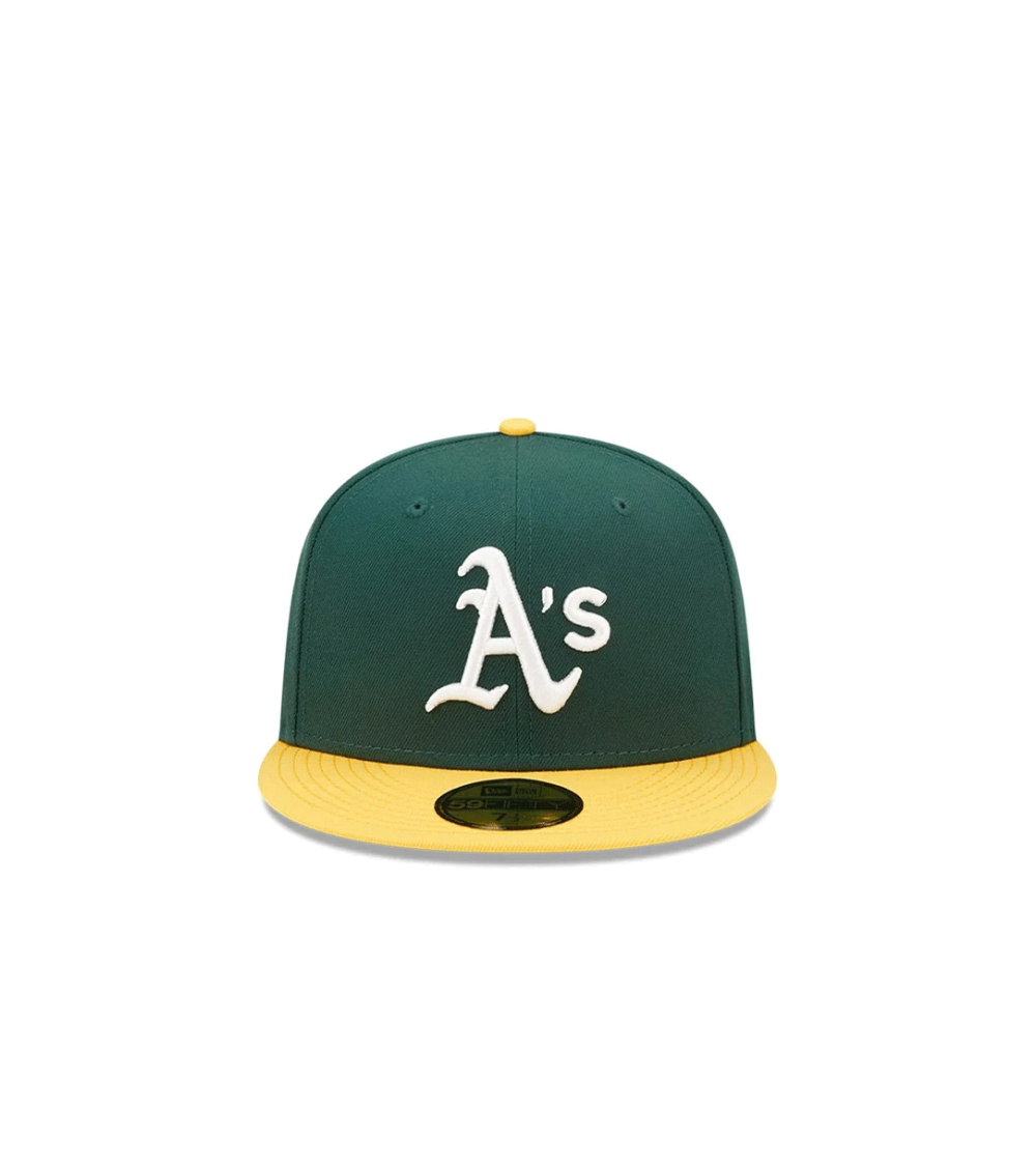 CAPPELLO NEW ERA 59FIFTY OAKLAND ATHLETICS VERDE UNISEX — Rush Italy
