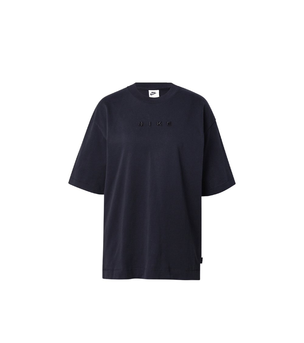 T-SHIRT NIKE SPORTSWEAR LUXE TEE OVERSIZE NERO DONNA