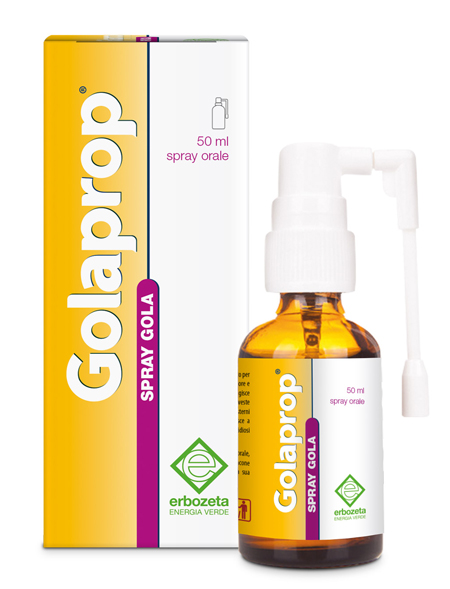 ERBOZETA GOLAPROP SPRAY GOLA 50 ML