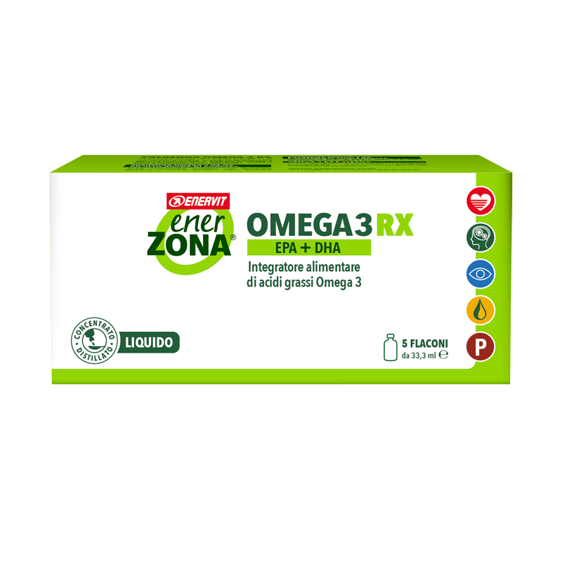ENERZONA OMEGA 3 RX LIQUIDO 5 FLACONCINI