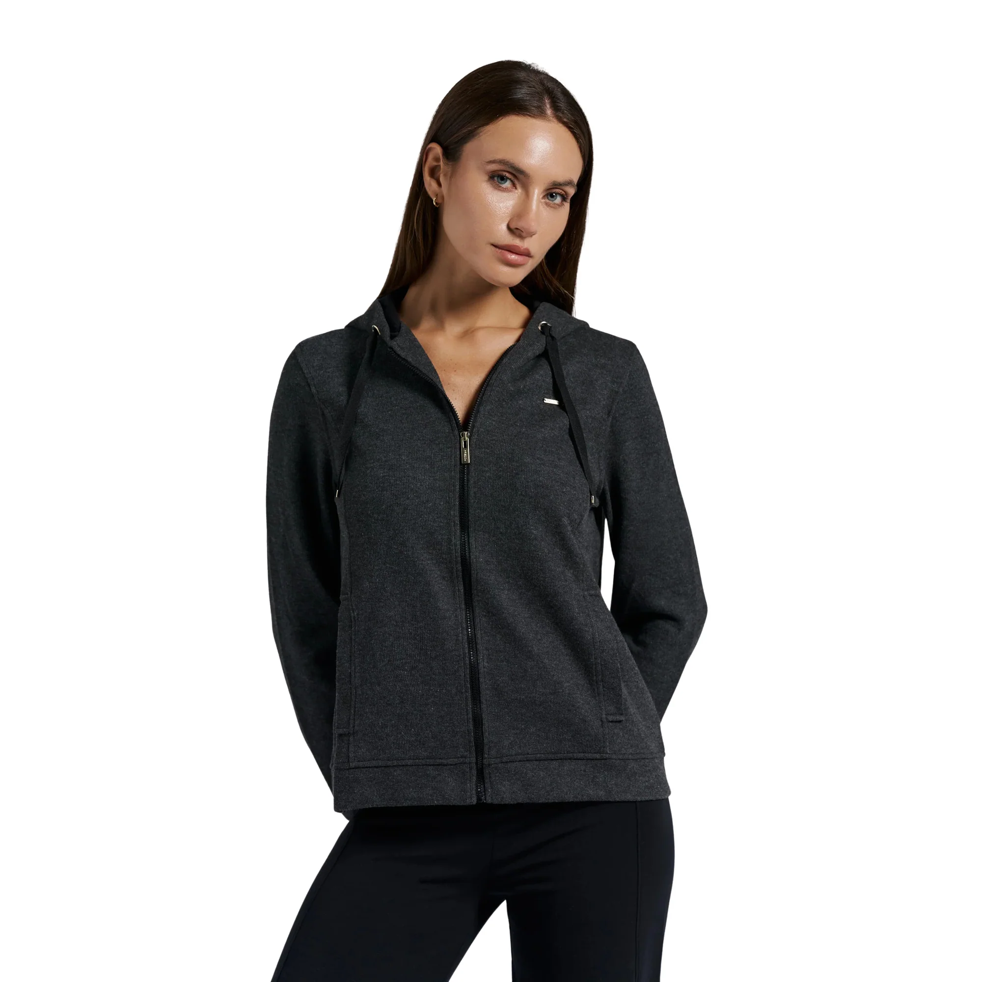 FREDDY SLOUNGE W FZ HOODY FLEECE
