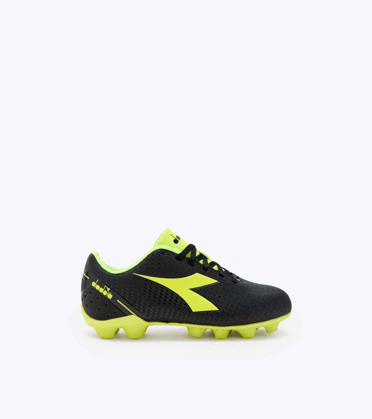 DIADORA PICHICHI 5 MD JUNIOR NERO/GIALLO FLUO