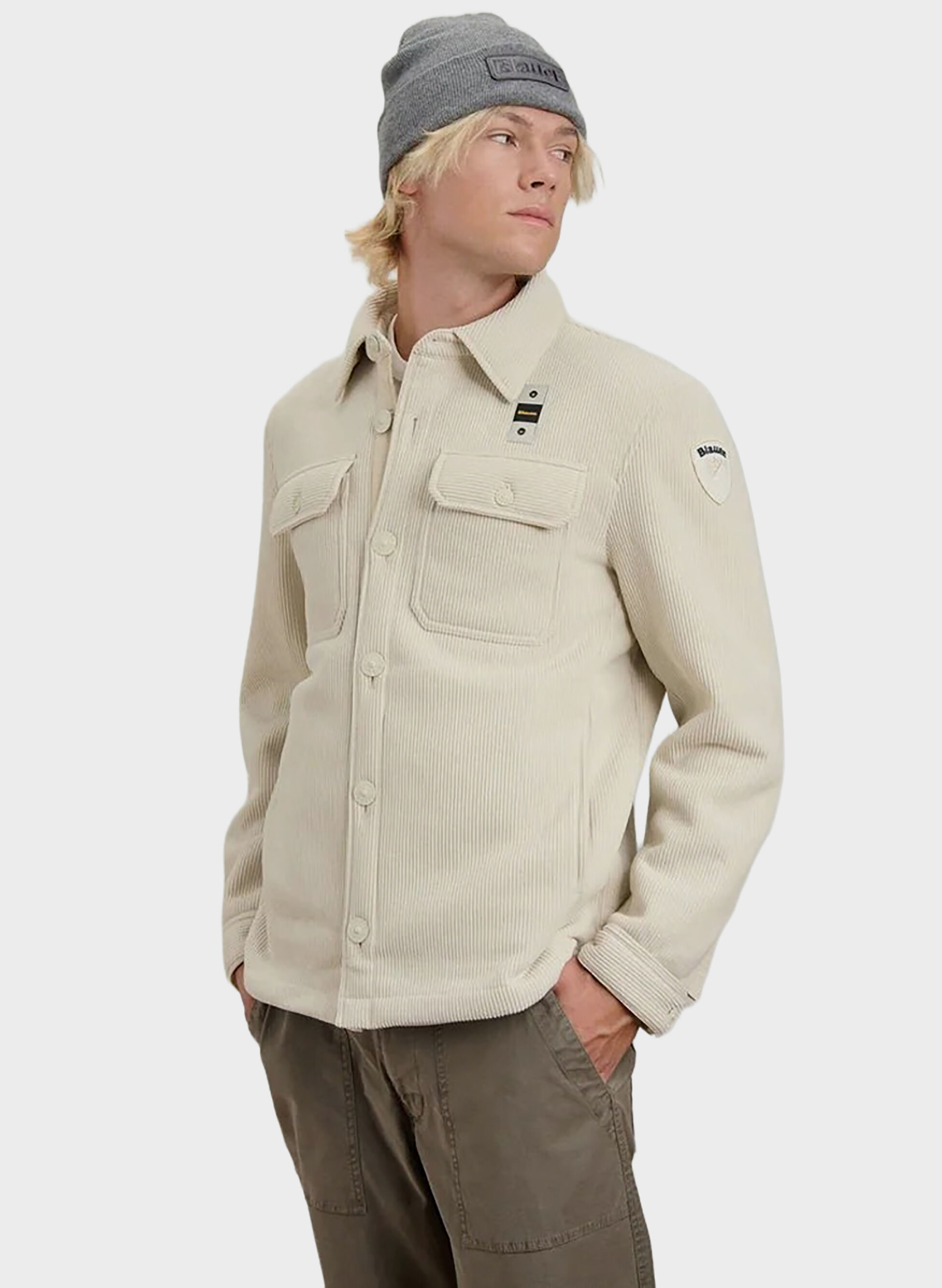GIUBBOTTO EUGENE OVERSHIRT VELLUTO