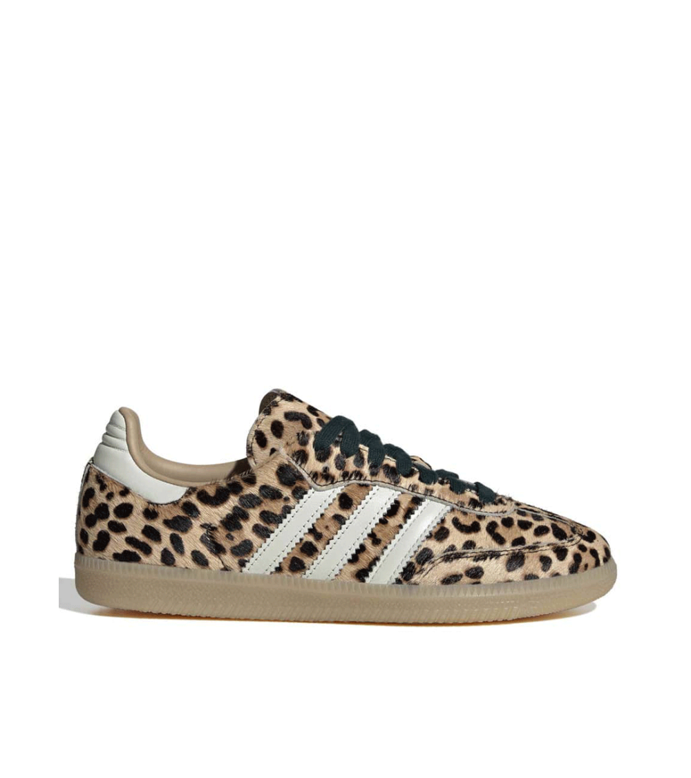 SHOES ADIDAS SAMBA OG LEOPARD BEIGE WOMEN
