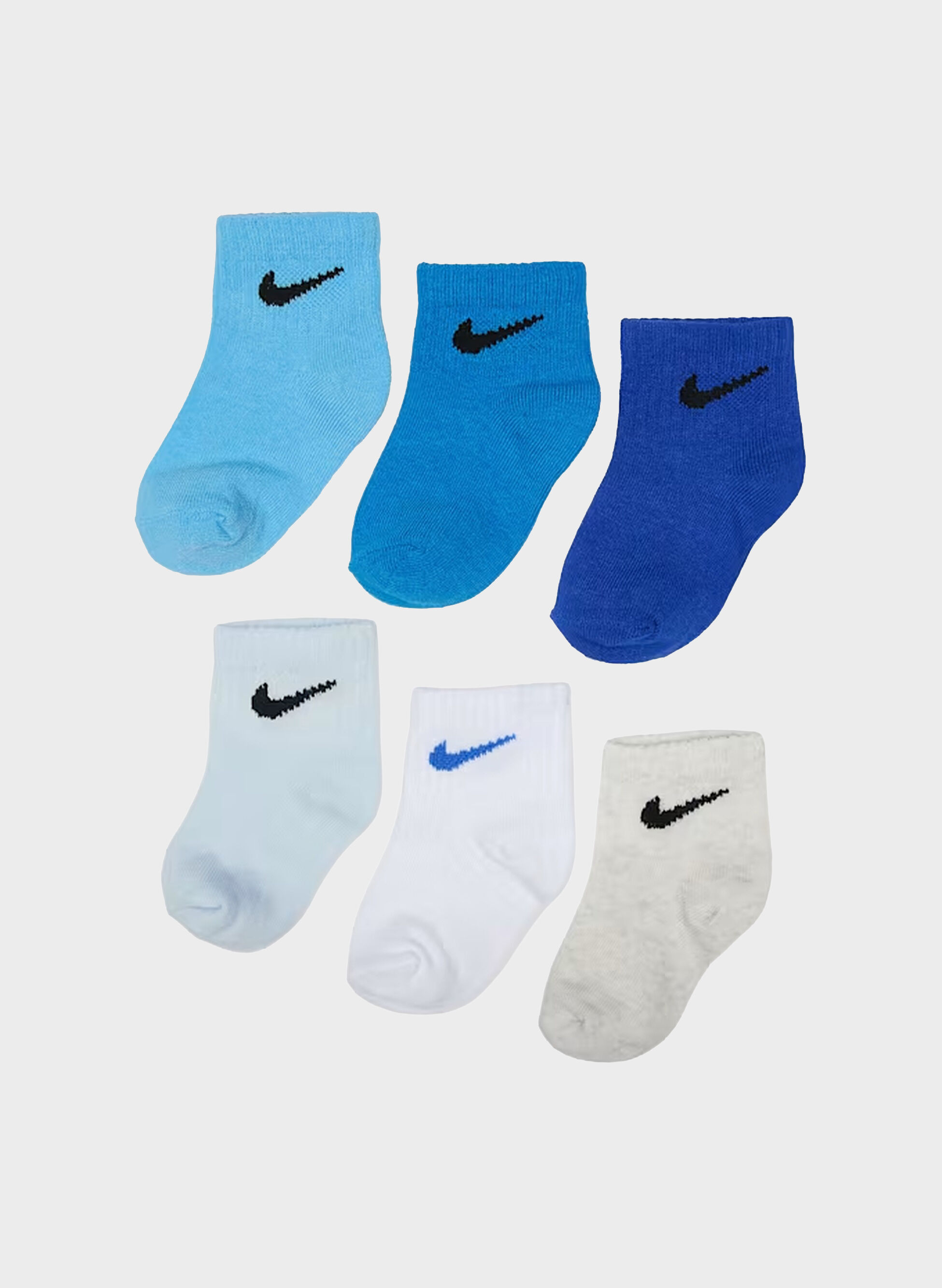 CALZA SWOOSH ANKLE 6 PAIA INFANT