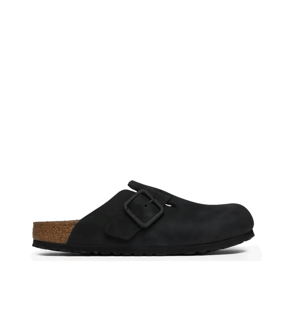 SABOT BIRKENSTOCK BOSTON WIRE BUCKLE BLACK MEN