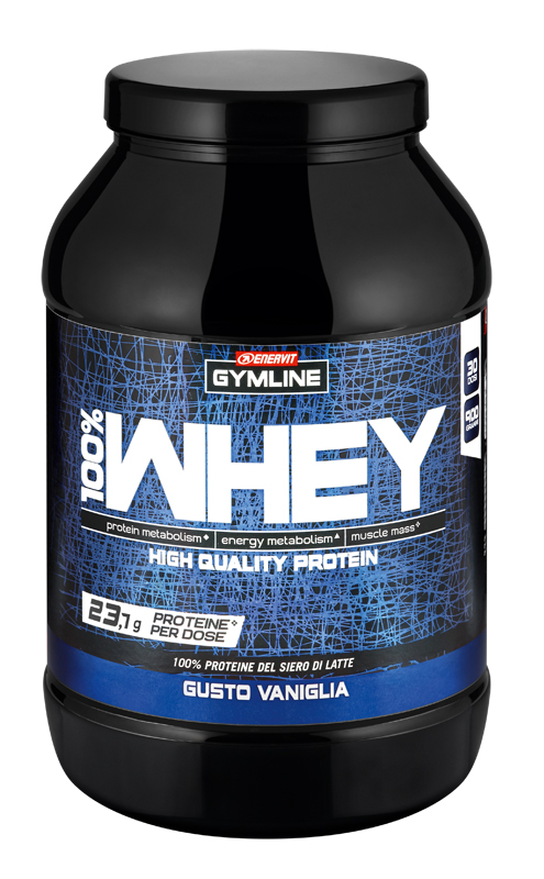 GYMLINE 100%WHEY CONC.VAN.900G