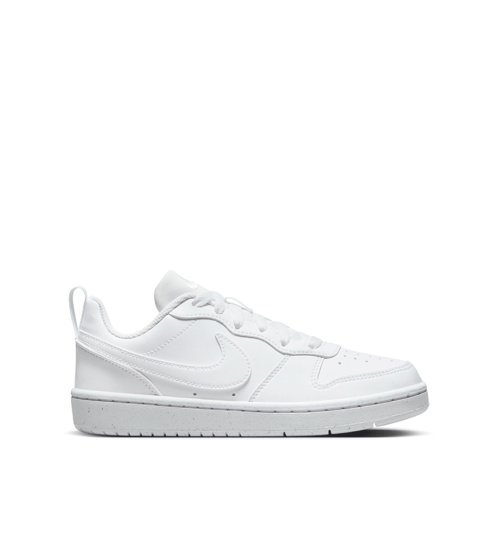 SHOES NIKE COURT BOROUGH LOW RECRAFT WHITE BOY/GIRL