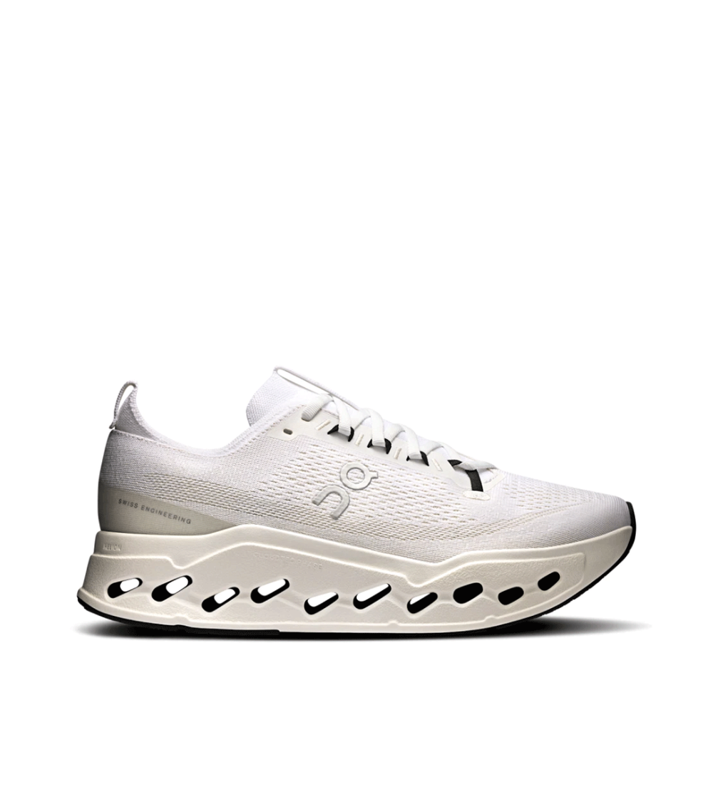 SHOES ON RUNNING CLOUDSURFER MAX WHITE MAN