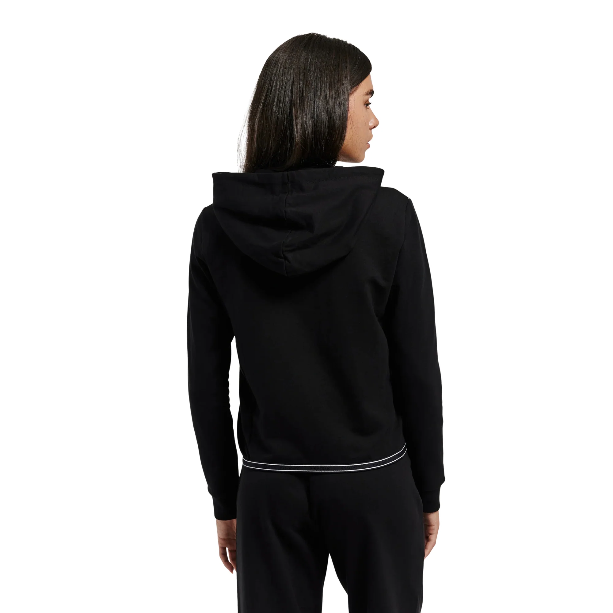 FREDDY FELPA W CROPPED FZ HOODY
