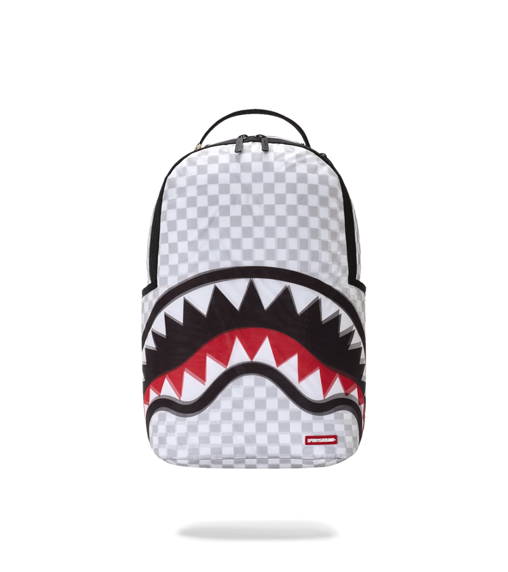 BACKPACK SPRAYGROUND SHARKS IN PARIS 3D EFFECT WHITE UNISEX