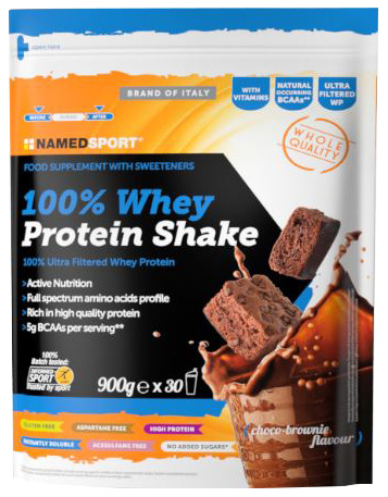 NAMED 100% WHEY PROTEIN SHAKE CHOCO BROWNIE
