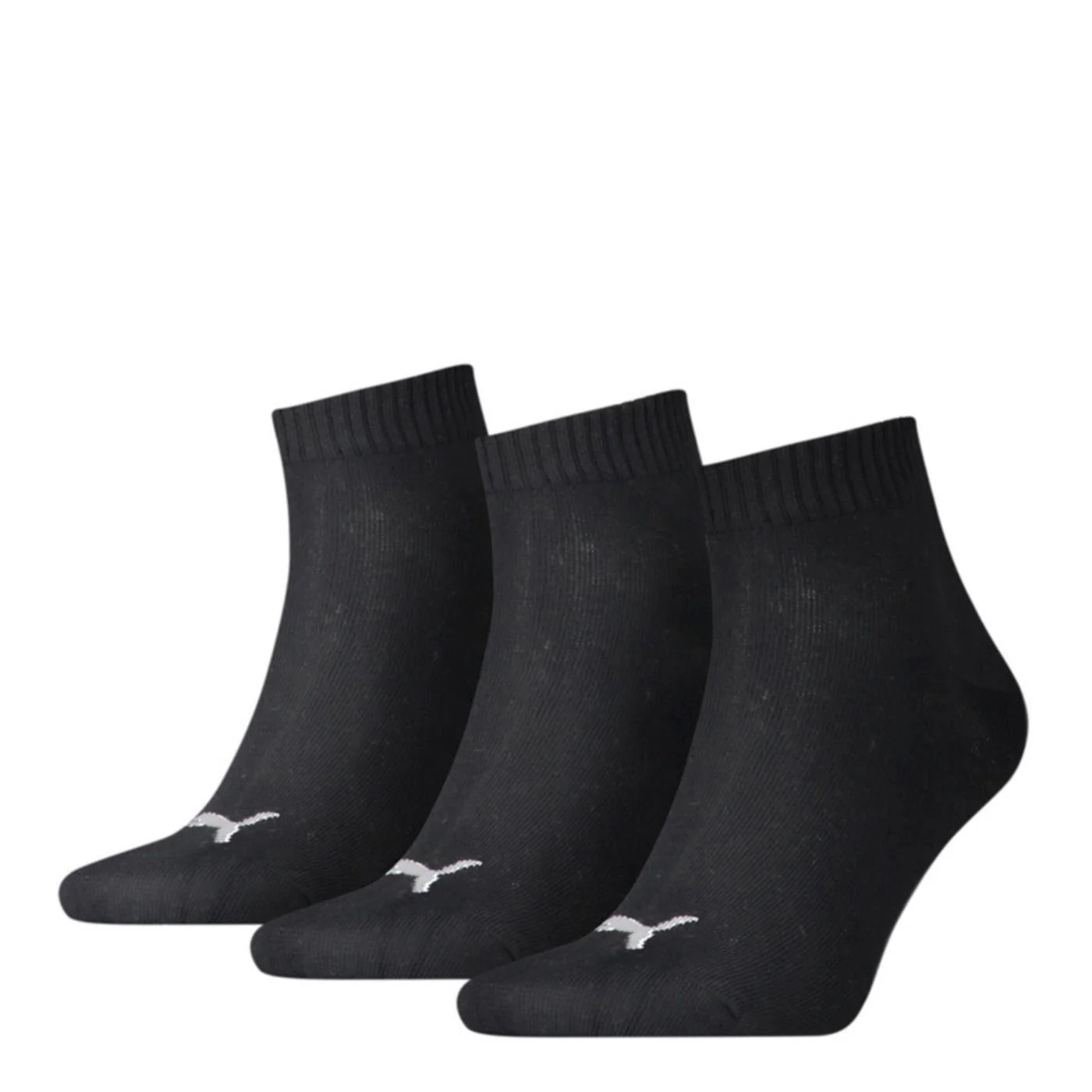 PUMA QUARTER PLAIN 3PK SOCKS