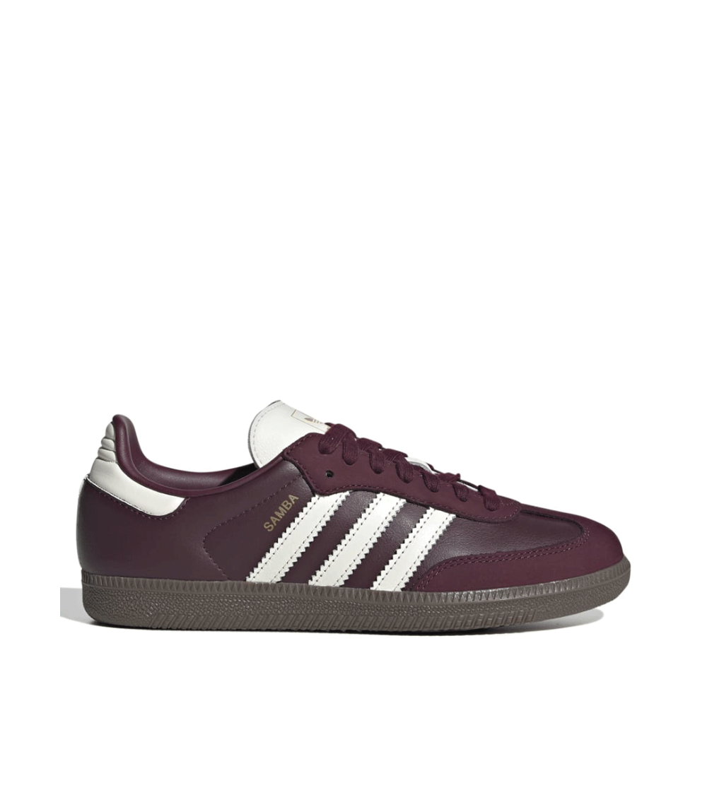 SCARPE ADIDAS SAMBA OG BORDEAUX DONNA