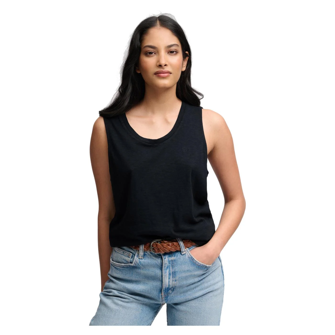 SUPERDRY SCOOP NECK TANK — Animasportiva