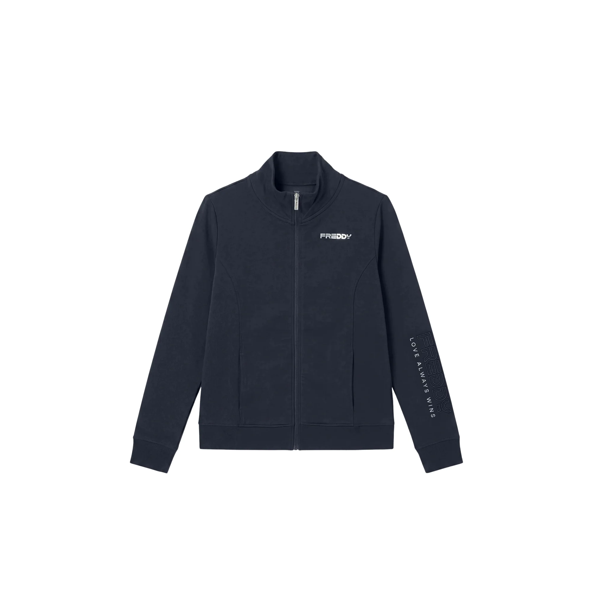 FREDDY FELPA W STRETCH FULL ZIP