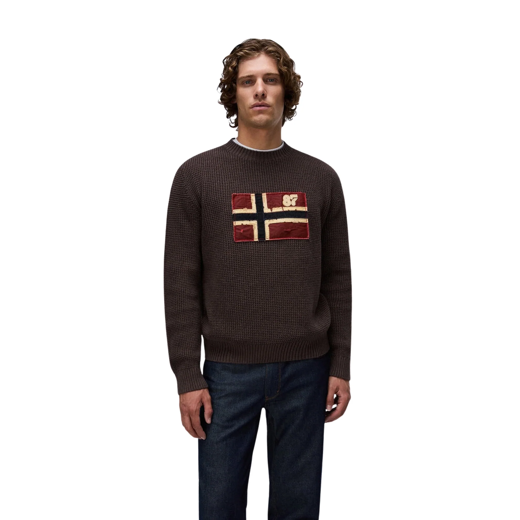 NAPAPIJRI D-ARCHIVE KNIT CREW