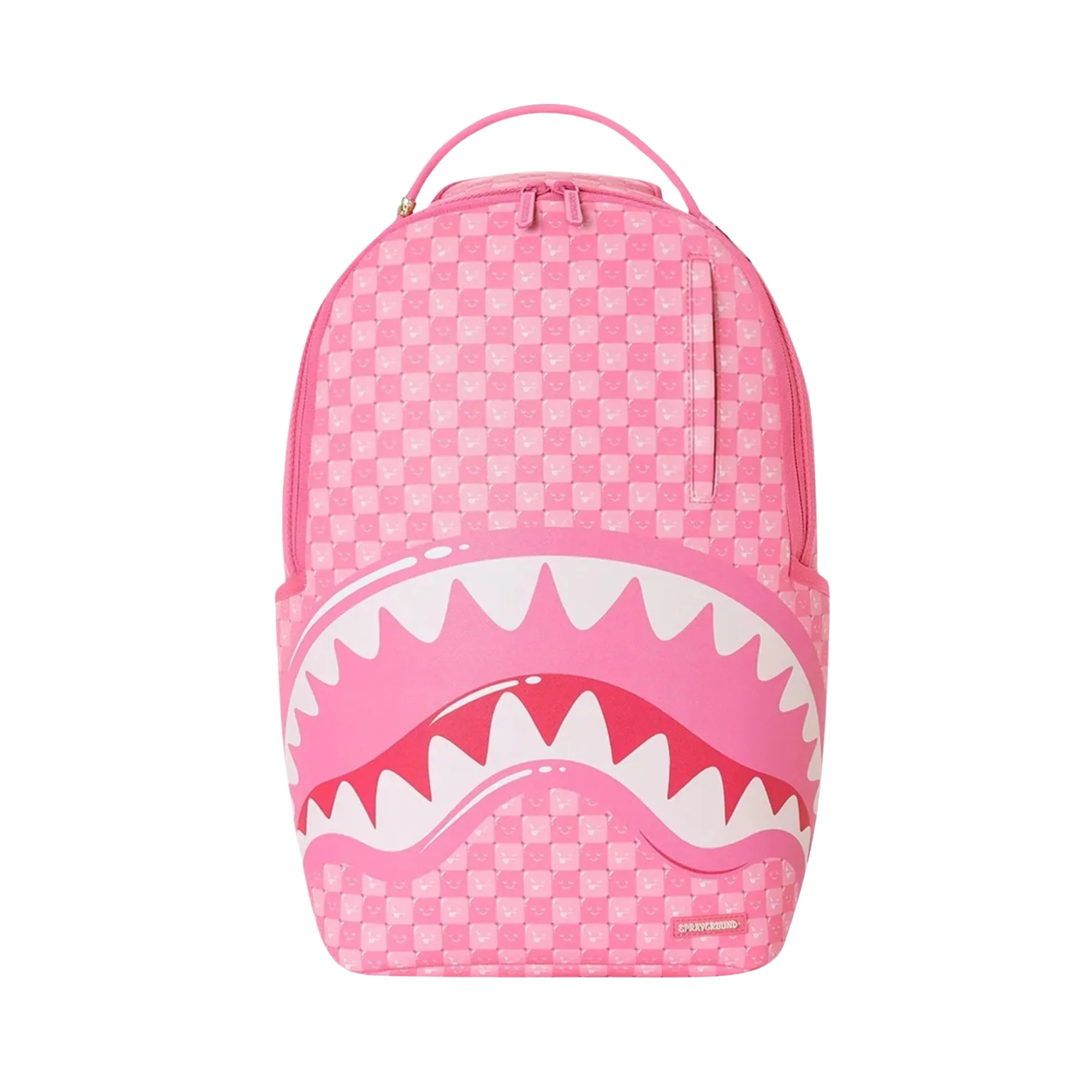 SPRAYGROUND PINK NEW CHECK FACES
