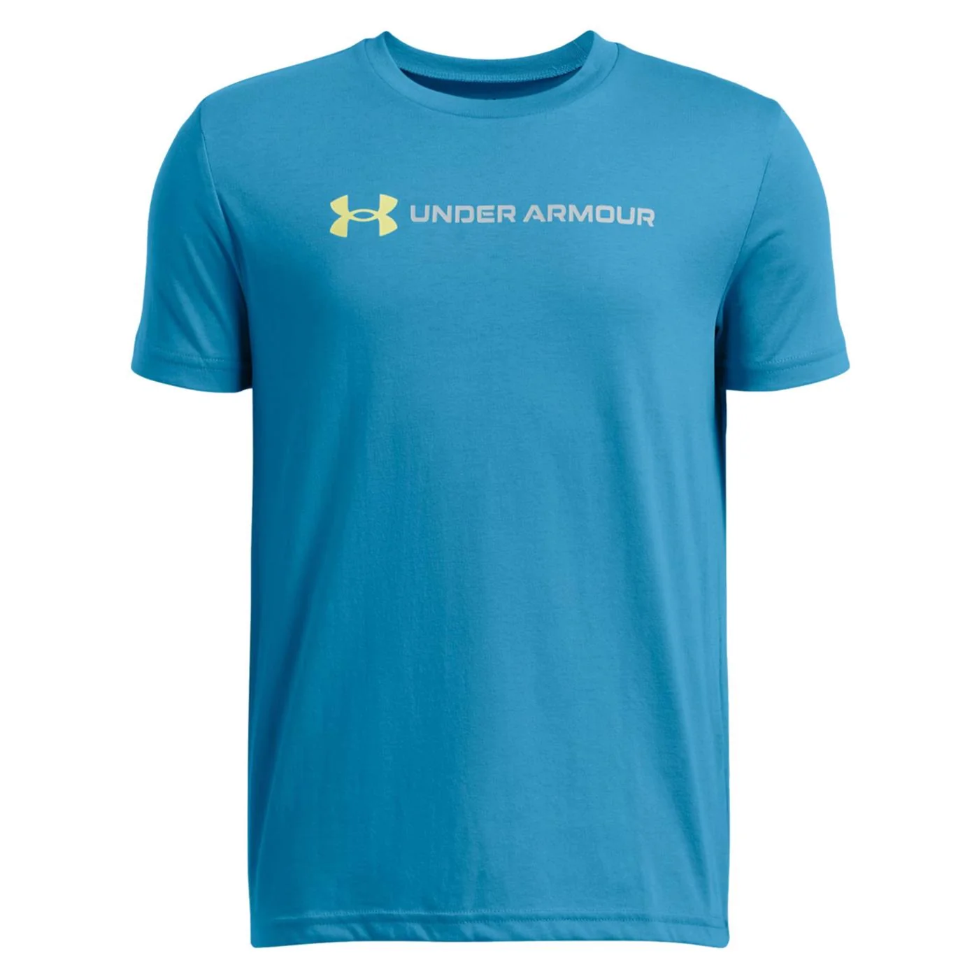 UNDER ARMOUR JR LOGO WORDMARK SS TEE