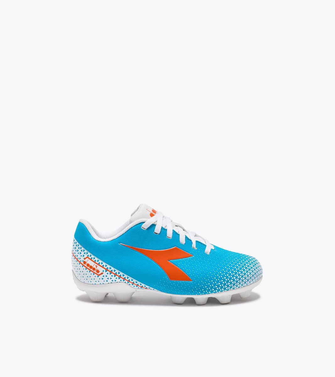DIADORA PICHICHI 6 MD JR AZZURRO CIANO/BIANCO/ARANCIO DA BAMBINO