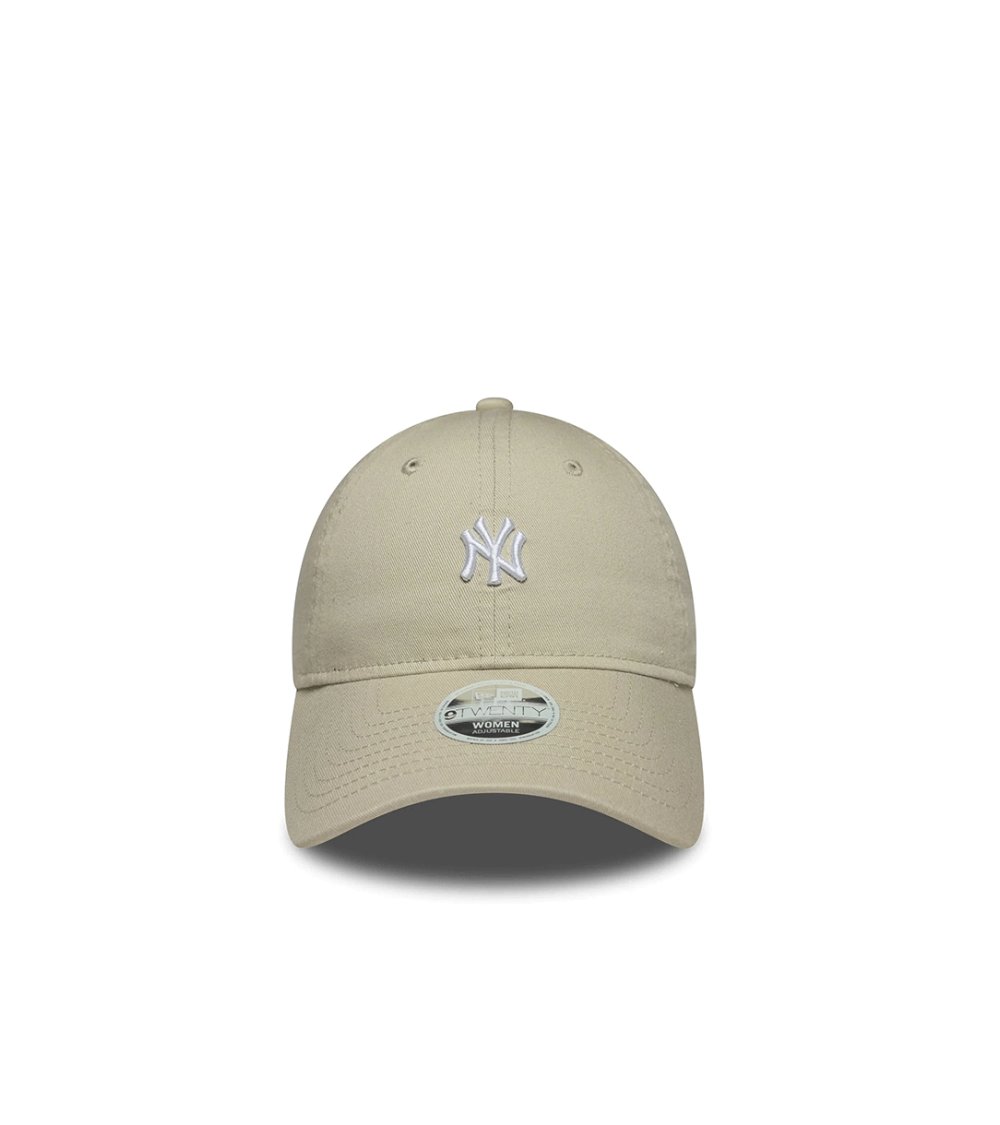 CAPPELLO NEW ERA 9FORTY NY MLB WASHED MINI BEIGE DONNA