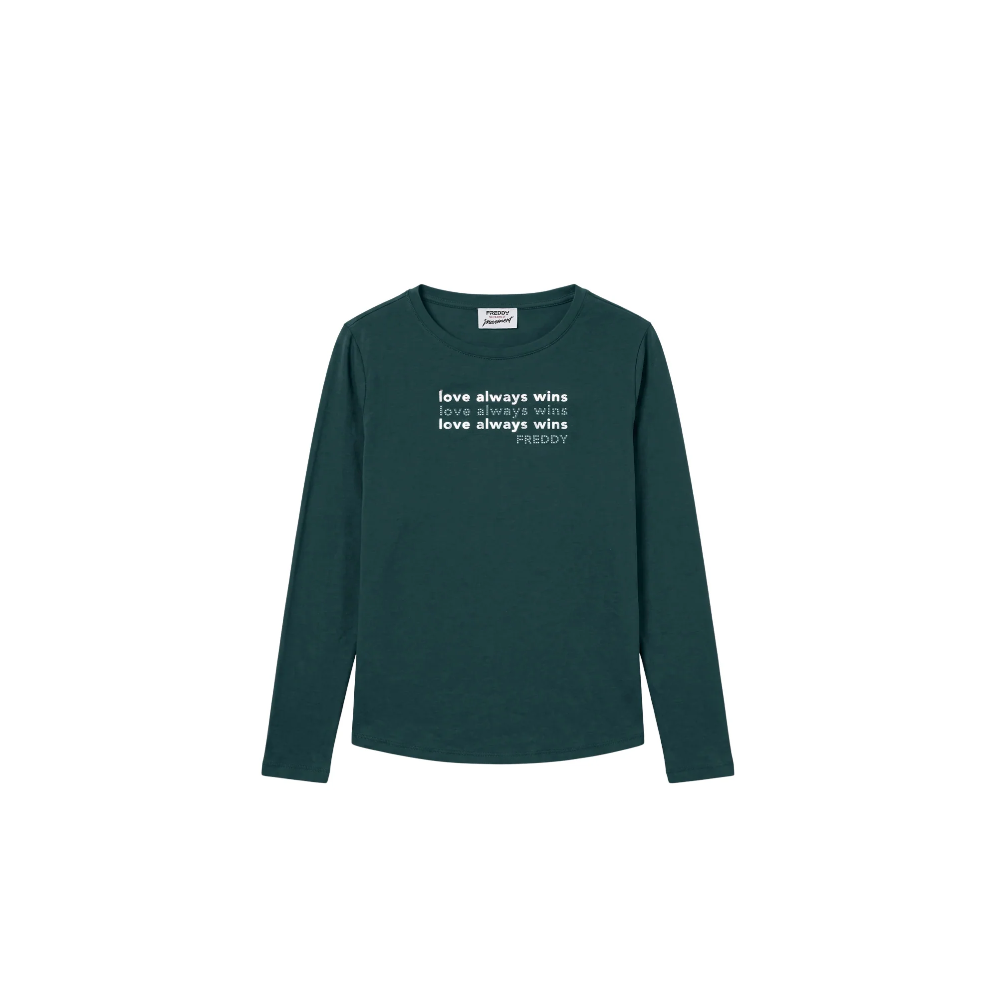 FREDDY T-SHIRT DONNA ML JERSEY — Animasportiva