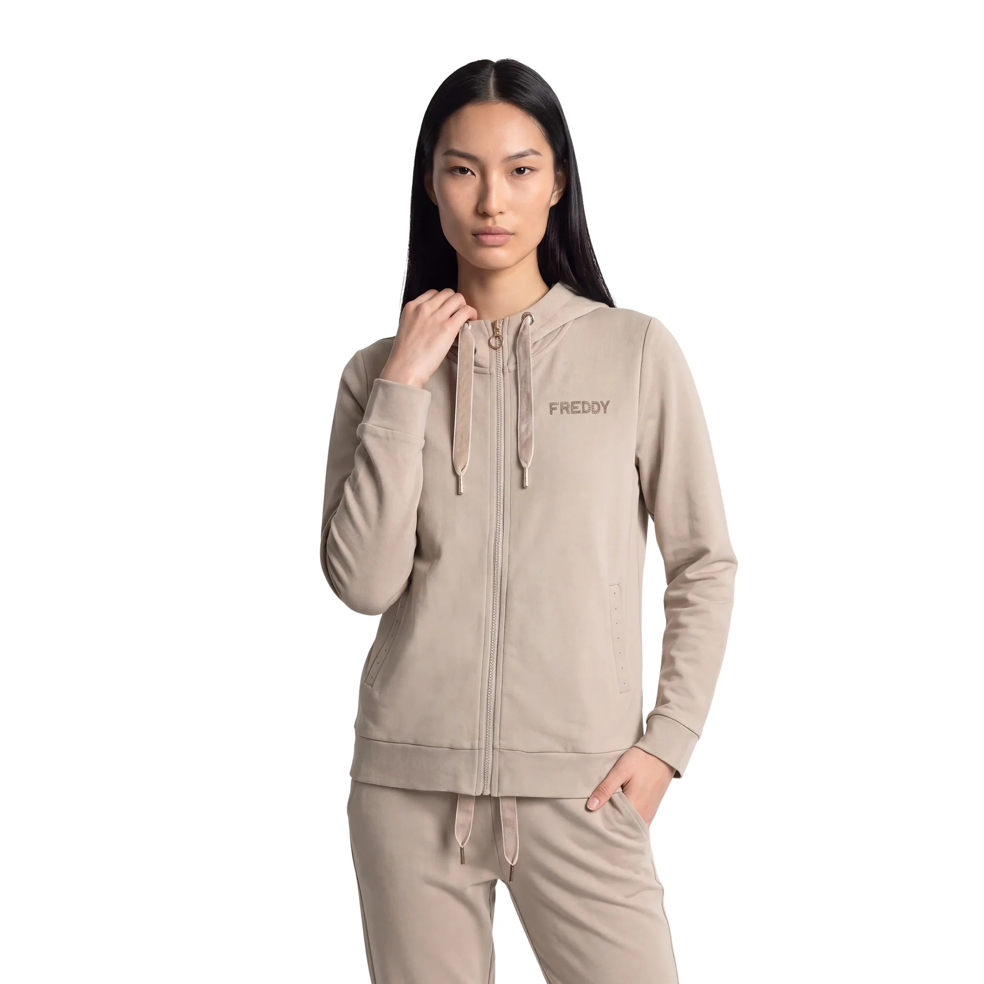 FREDDY W COLLEGE LUXE FZH FLEECE
