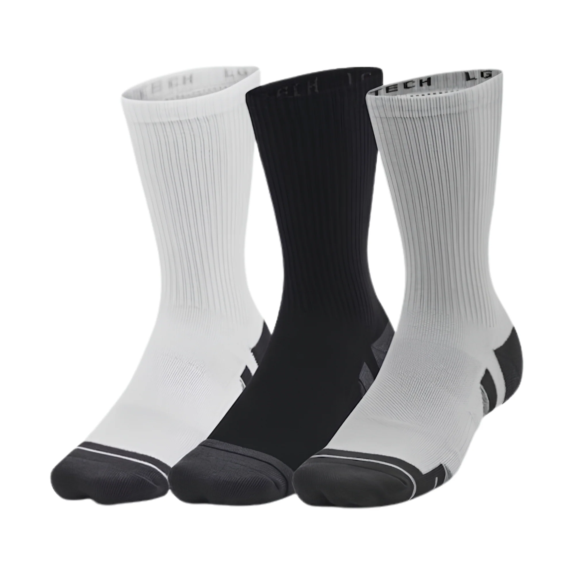 UNDER ARMOUR PERFORMANCE TECH 3PK CREW
