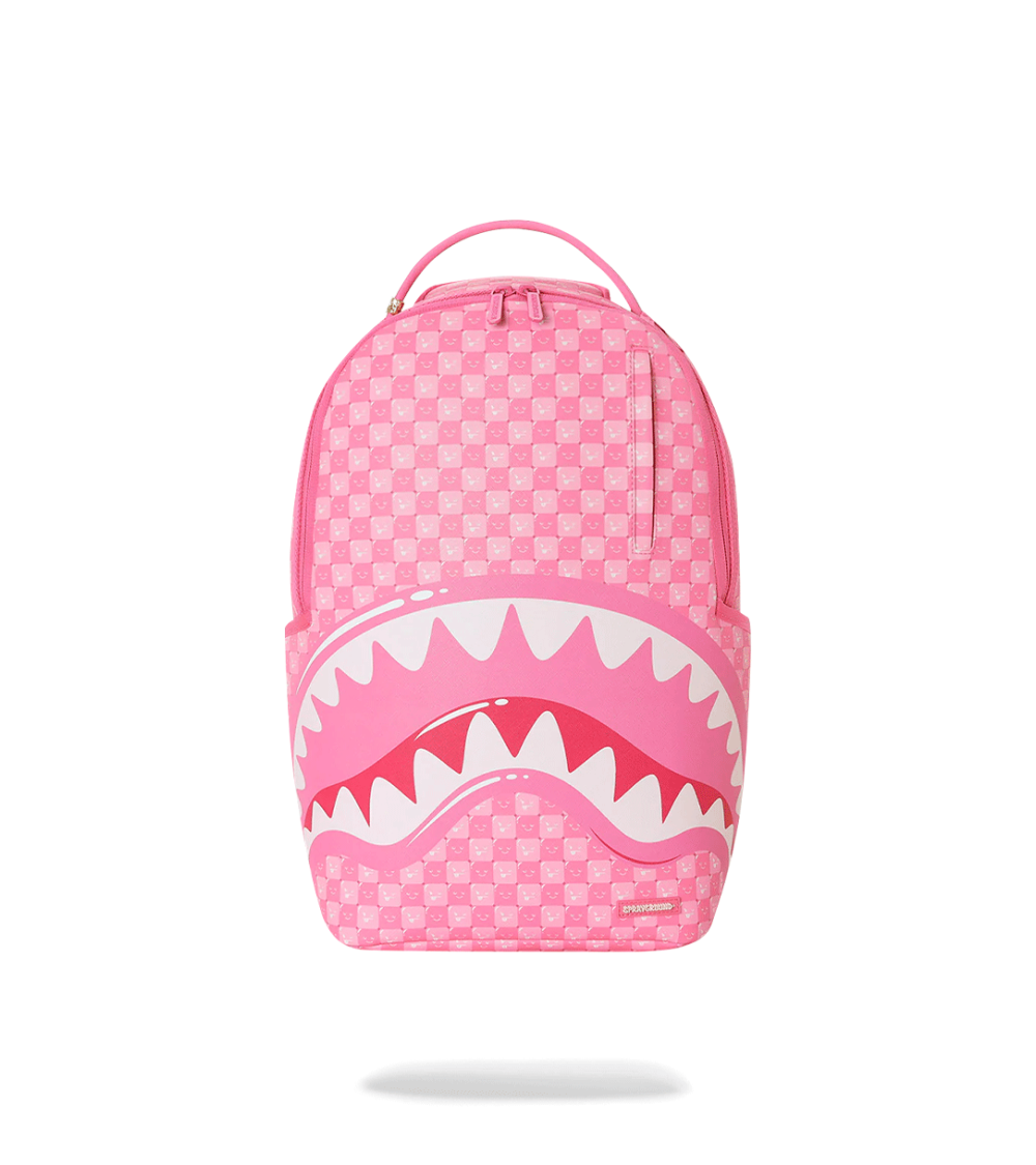 BACKPACK SPRAYGROUND NEW CHECK FACES PINK UNISEX