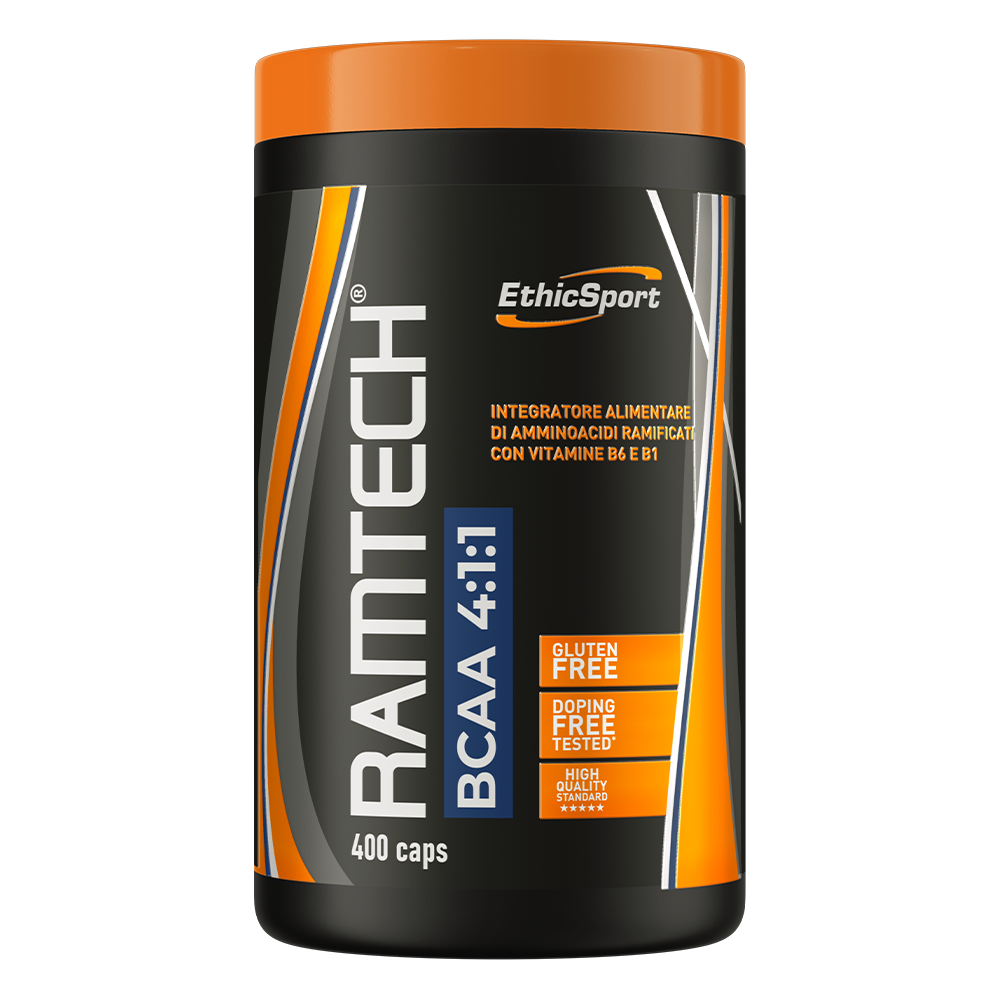 RAMTECH - BCAA 4:1:1 BARATTOLO DA 400 CPS