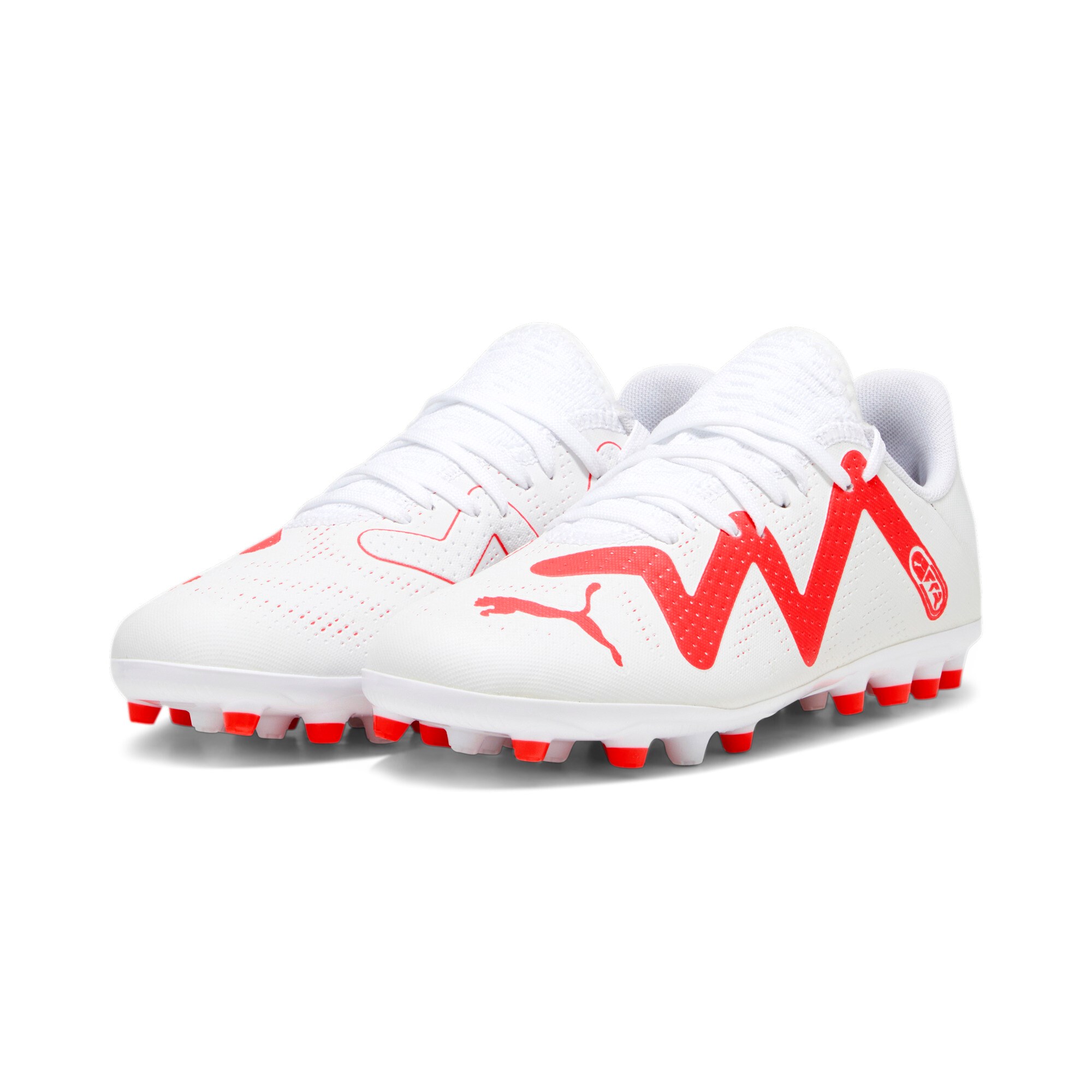 PUMA FUTURE PLAY MG JUNIOR WHITE RED