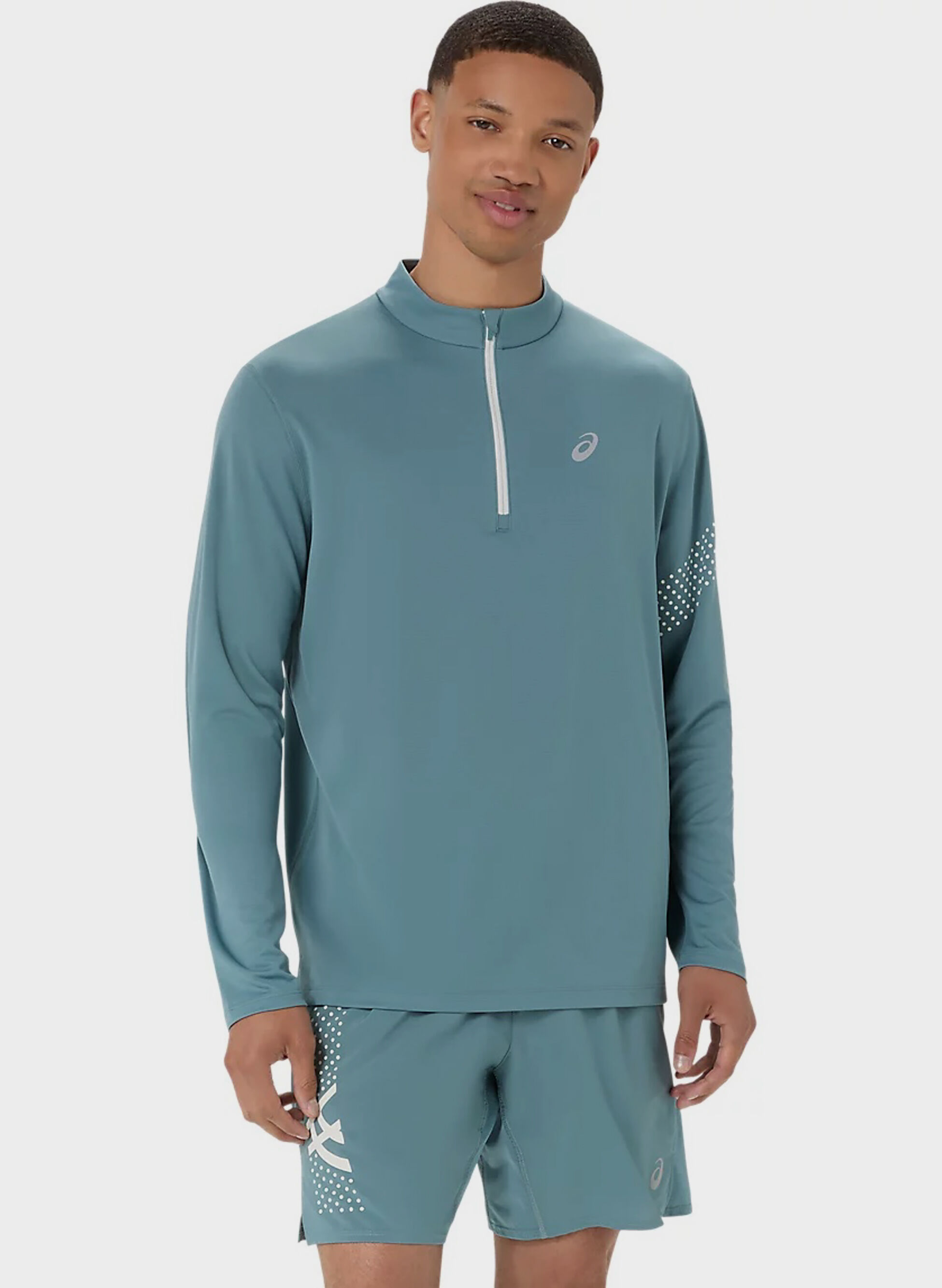 MAGLIA ICON RUNNING FOGGY TEAL