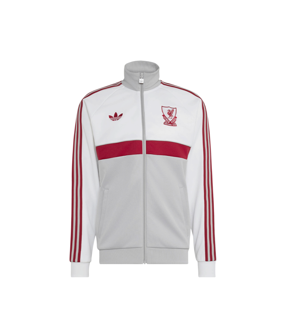 ZIPPED SWEATSHIRT ADIDAS LIVERPOOL FC OG2 WHITE MEN