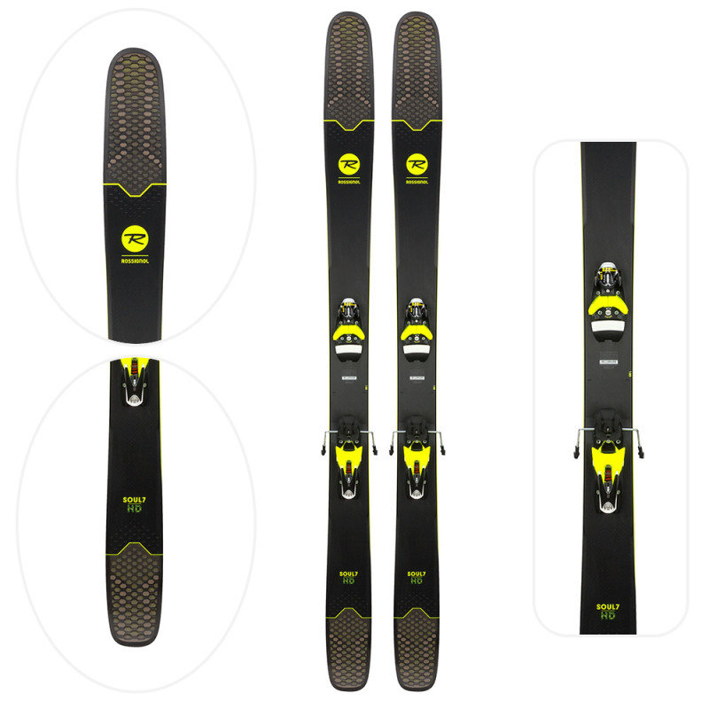 ROSSIGNOL - SCI FREERIDE SOUL 7 HD + SPX 12 DUAL B120