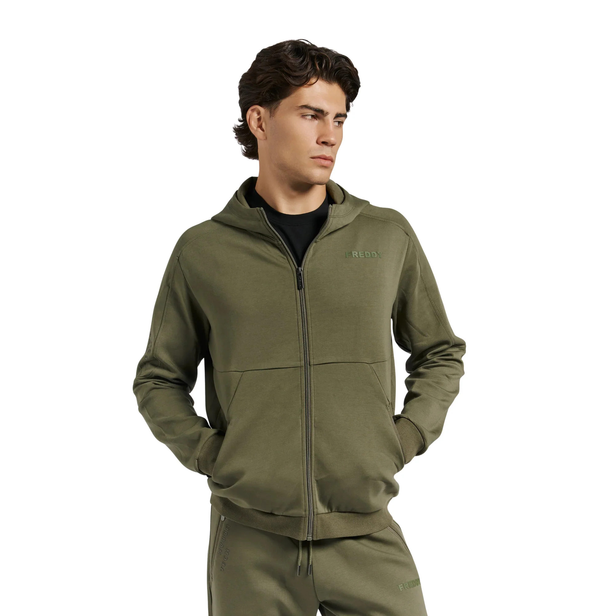 FREDDY FELPA URBAN TECH FZ HOODY