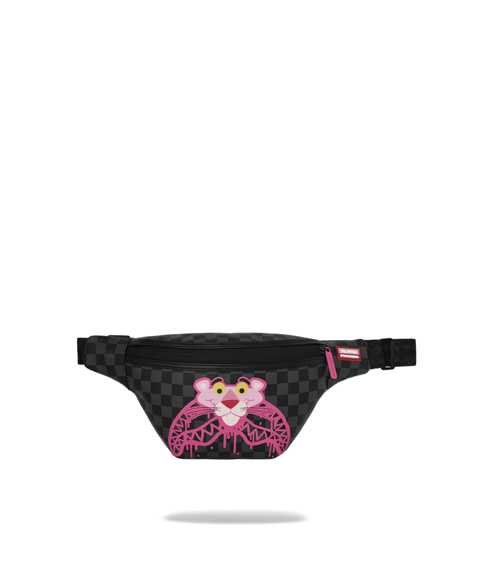 CROSSBODY SPRAYGROUND PINK PANTHER DRIPPY DIAMONDS BLACK UNISEX