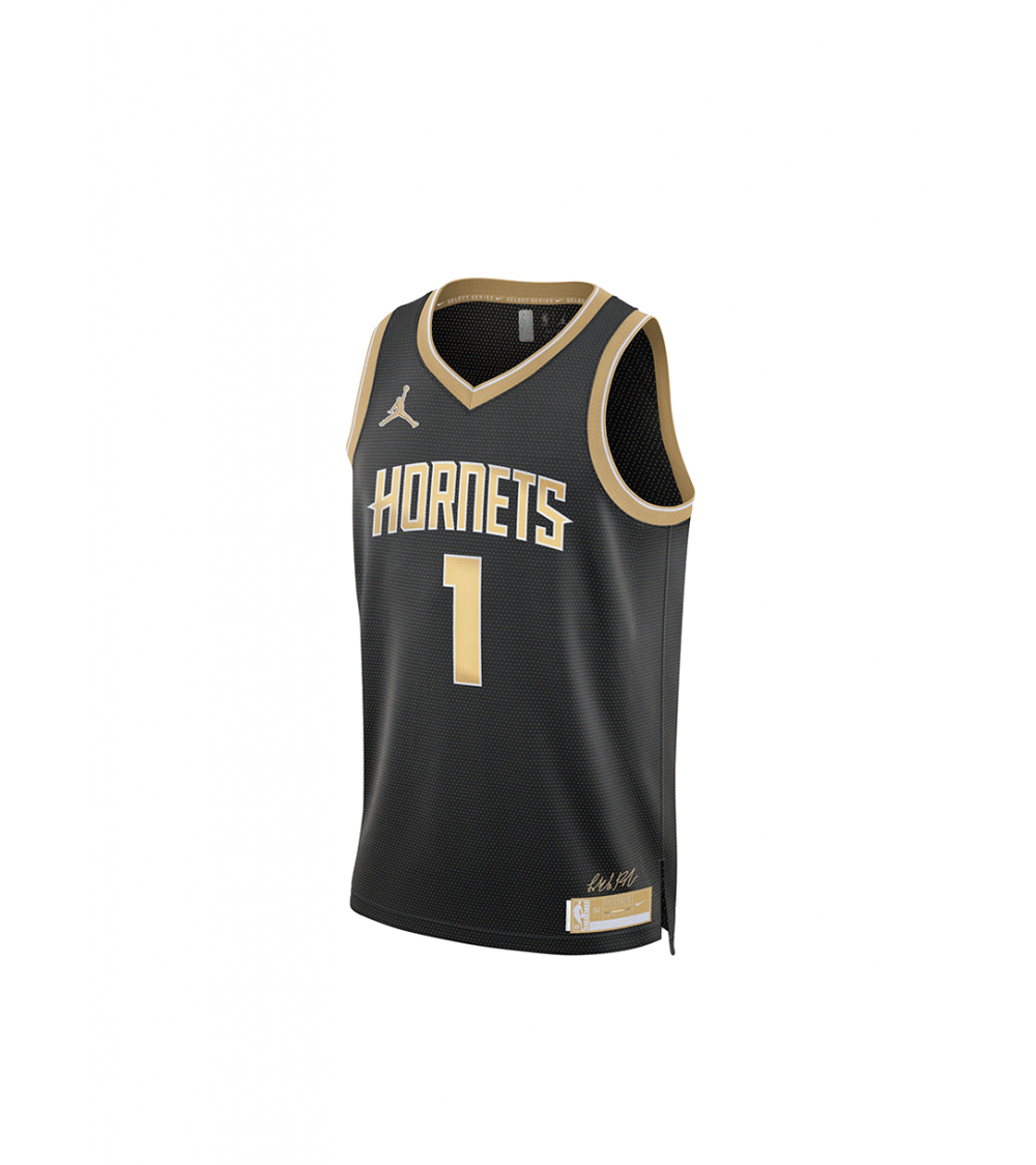 TANK TOP JORDAN NBA LAMELO BALL CHARLOTTE HORNETS 2024 SELECT SERIES BLACK MEN