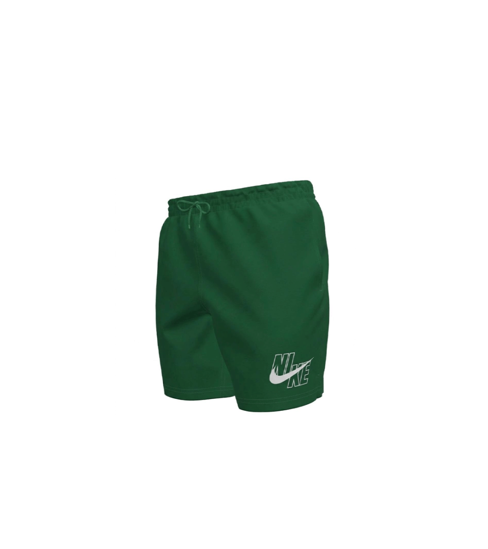 SWIM TRUNKS NIKE BIG SWOOSH GREEN MAN