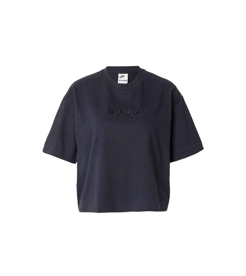 T-SHIRT NIKE SPORTSWEAR LUXE TEE BOXY BLACK WOMEN