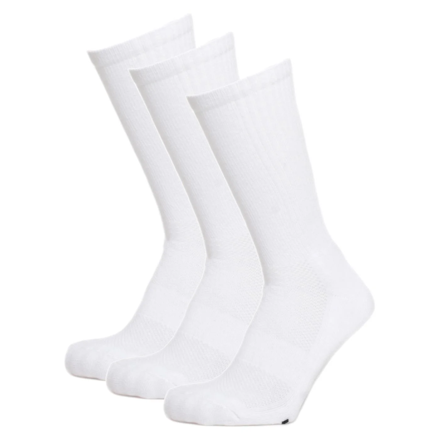 PRO TOUCH 3 PZ CALZINI CREW BIANCO — Animasportiva